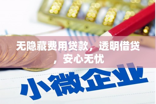 历下无隐藏费用贷款，透明借贷，安心无忧