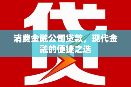 历下消费金融公司贷款，现代金融的便捷之选