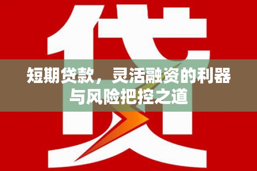 历下短期贷款，灵活融资的利器与风险把控之道