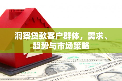 历下洞察贷款客户群体，需求、趋势与市场策略