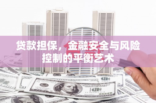 历下贷款担保，金融安全与风险控制的平衡艺术
