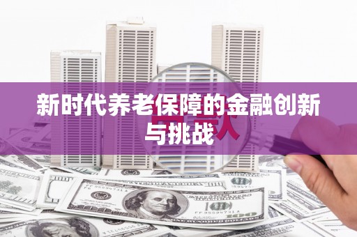 历下新时代养老保障的金融创新与挑战