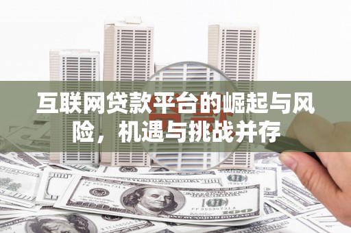 历下互联网贷款平台的崛起与风险，机遇与挑战并存
