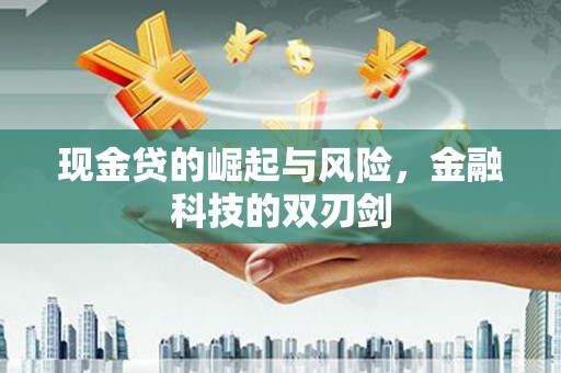 历下现金贷的崛起与风险，金融科技的双刃剑