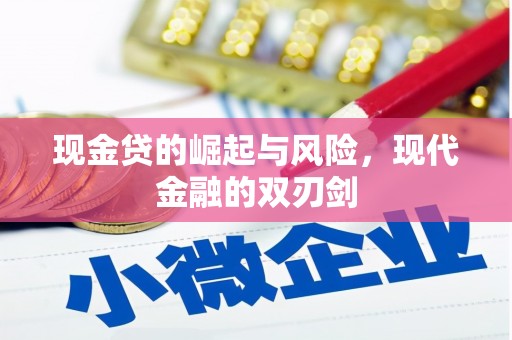 历下现金贷的崛起与风险，现代金融的双刃剑