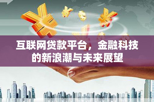 历下互联网贷款平台，金融科技的新浪潮与未来展望