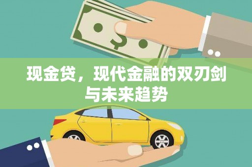 历下现金贷，现代金融的双刃剑与未来趋势