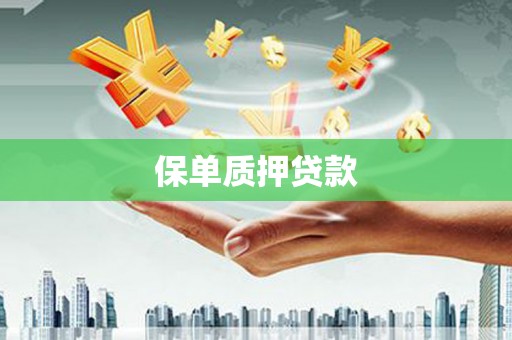 历下保单质押贷款