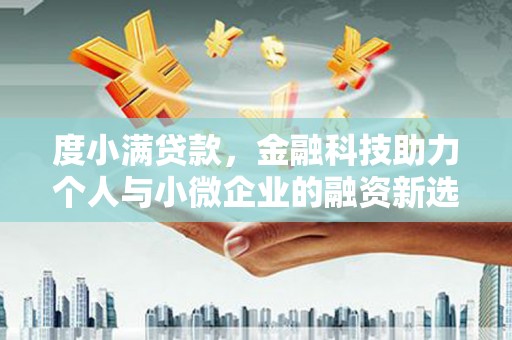 历下度小满贷款，金融科技助力个人与小微企业的融资新选择