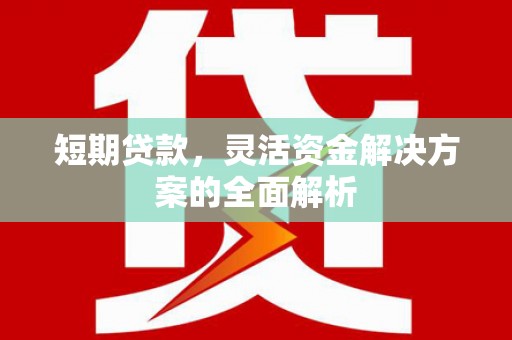 历下短期贷款，灵活资金解决方案的全面解析