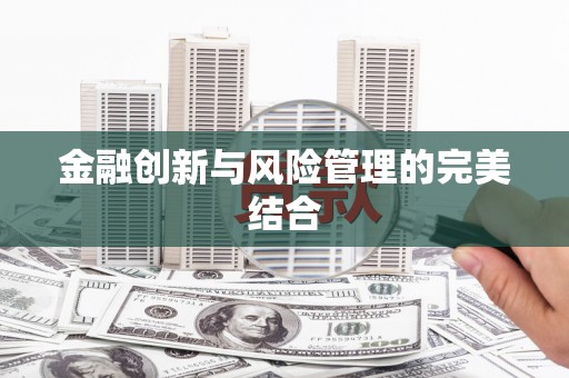 历下金融创新与风险管理的完美结合