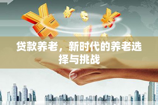 历下贷款养老，新时代的养老选择与挑战