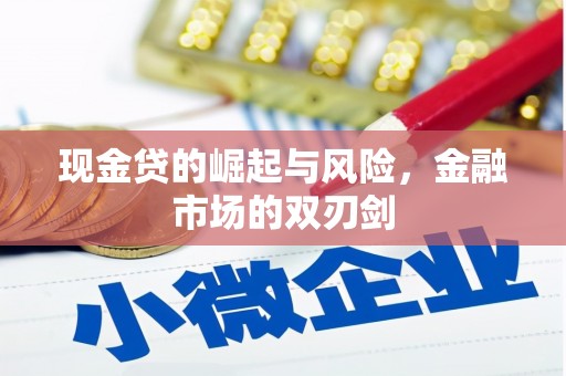 历下现金贷的崛起与风险，金融市场的双刃剑