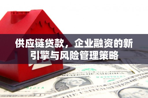 历下供应链贷款，企业融资的新引擎与风险管理策略
