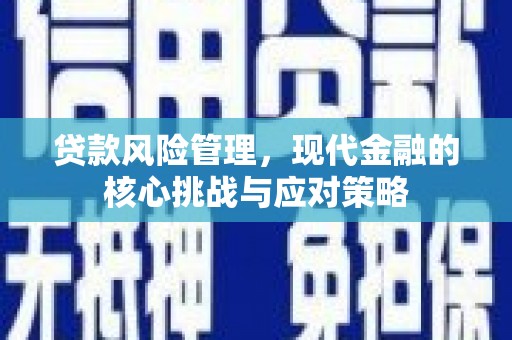 历下贷款风险管理，现代金融的核心挑战与应对策略