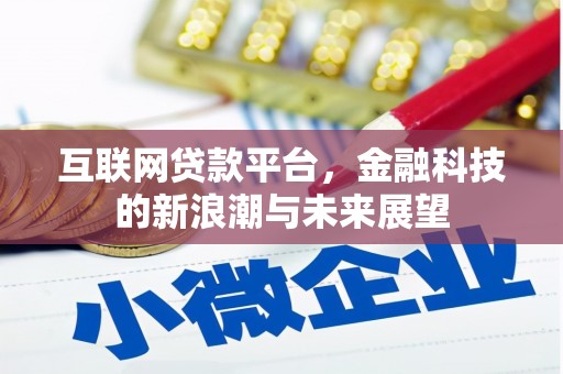 历下互联网贷款平台，金融科技的新浪潮与未来展望