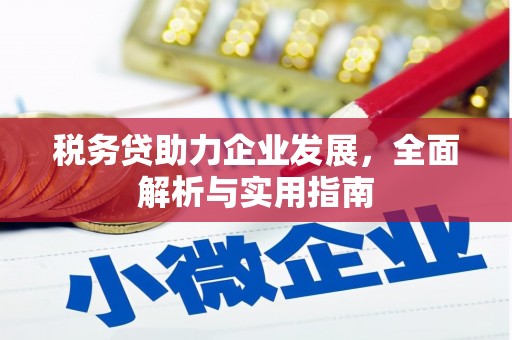 历下税务贷助力企业发展，全面解析与实用指南